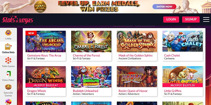 Slots of Vegas online casino