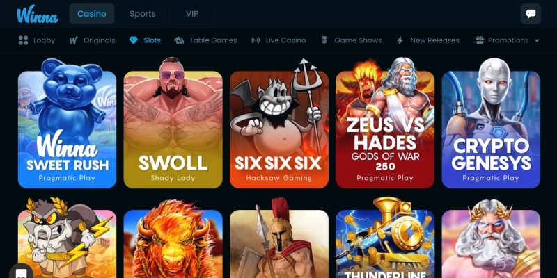 winna homepage
