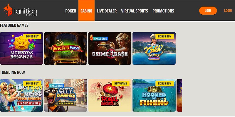 Ignition online casino
