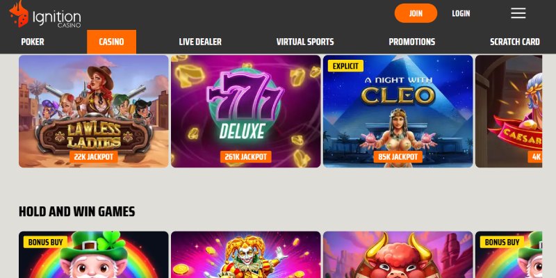 ignition homepage