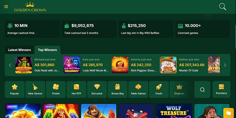 goldencrown homepage