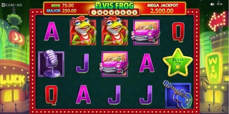 Elvis Frog In Vegas